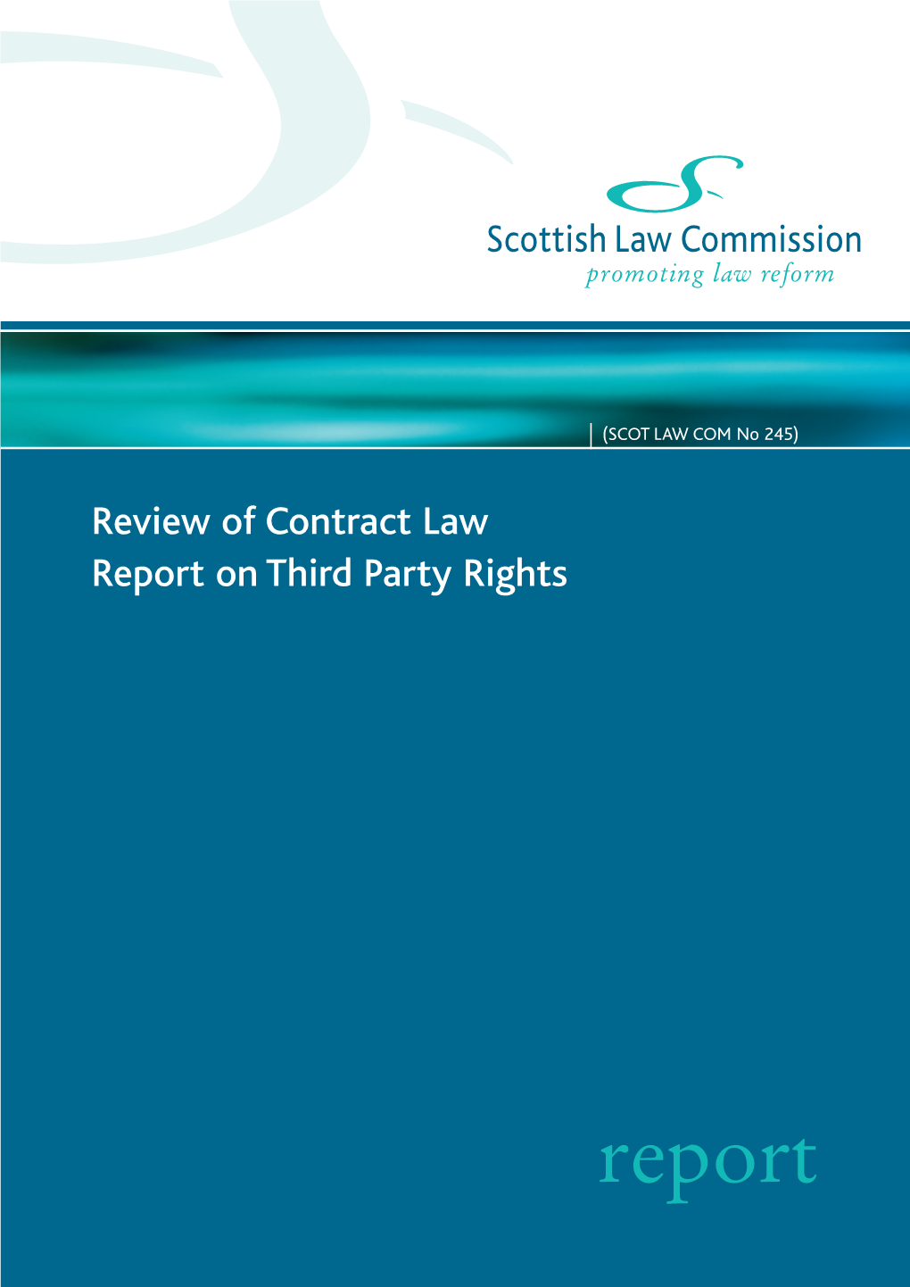 Review of Contract Law Report on Third Party Rights