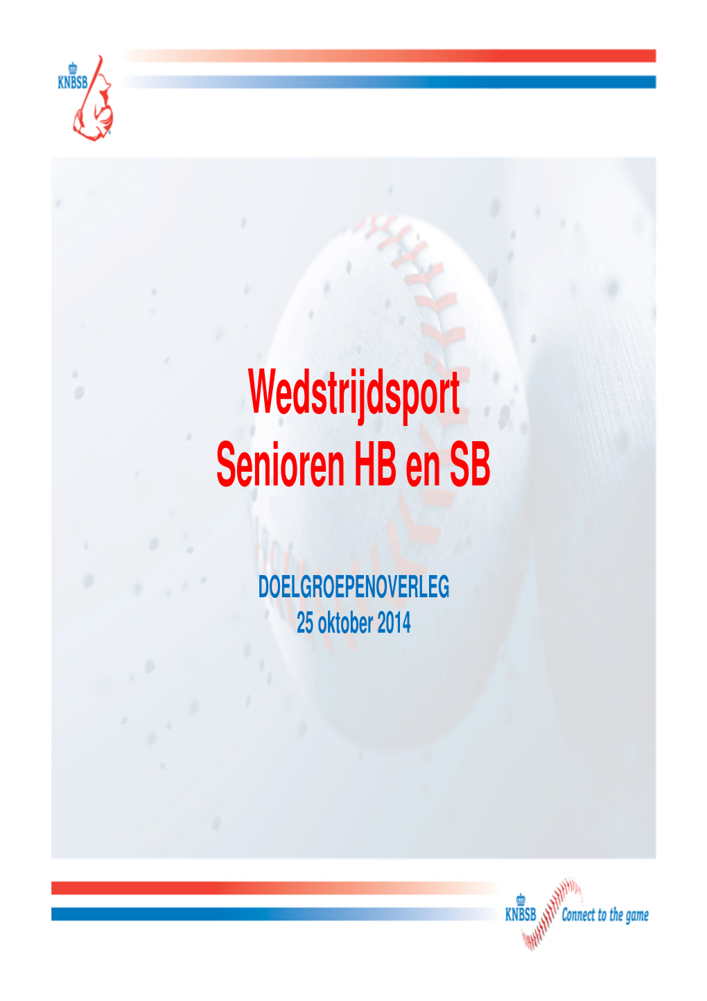 Wedstrijdsport Senioren HB En SB