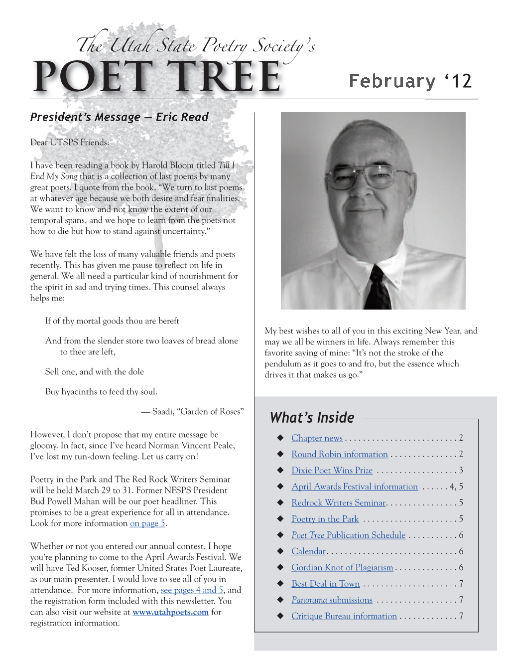 Poet Tree Feb 2012 Issue