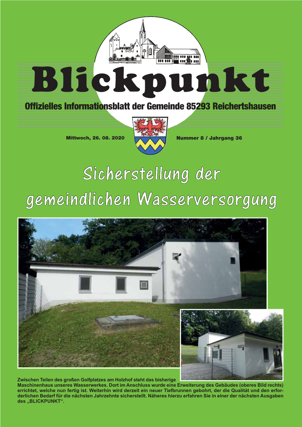 Offizielles Informationsblatt Der Gemeinde 85293 Reichertshausen