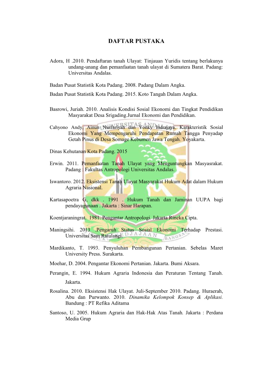 Daftar Pustaka