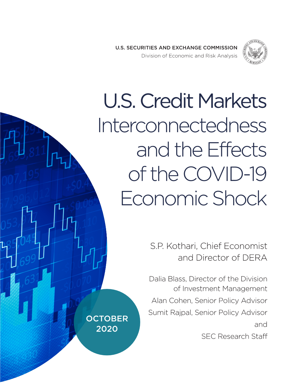 U.S. Credit Markets Interconnectedness and the Effects of the COVID-19 Economic Shock