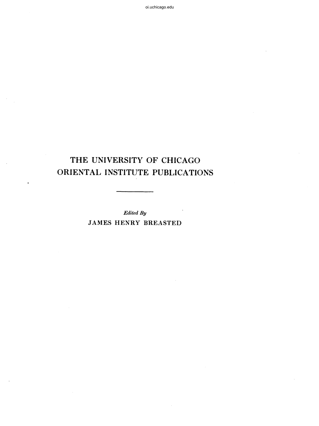 ANNALS of SENNACHERIB Oi.Uchicago.Edu