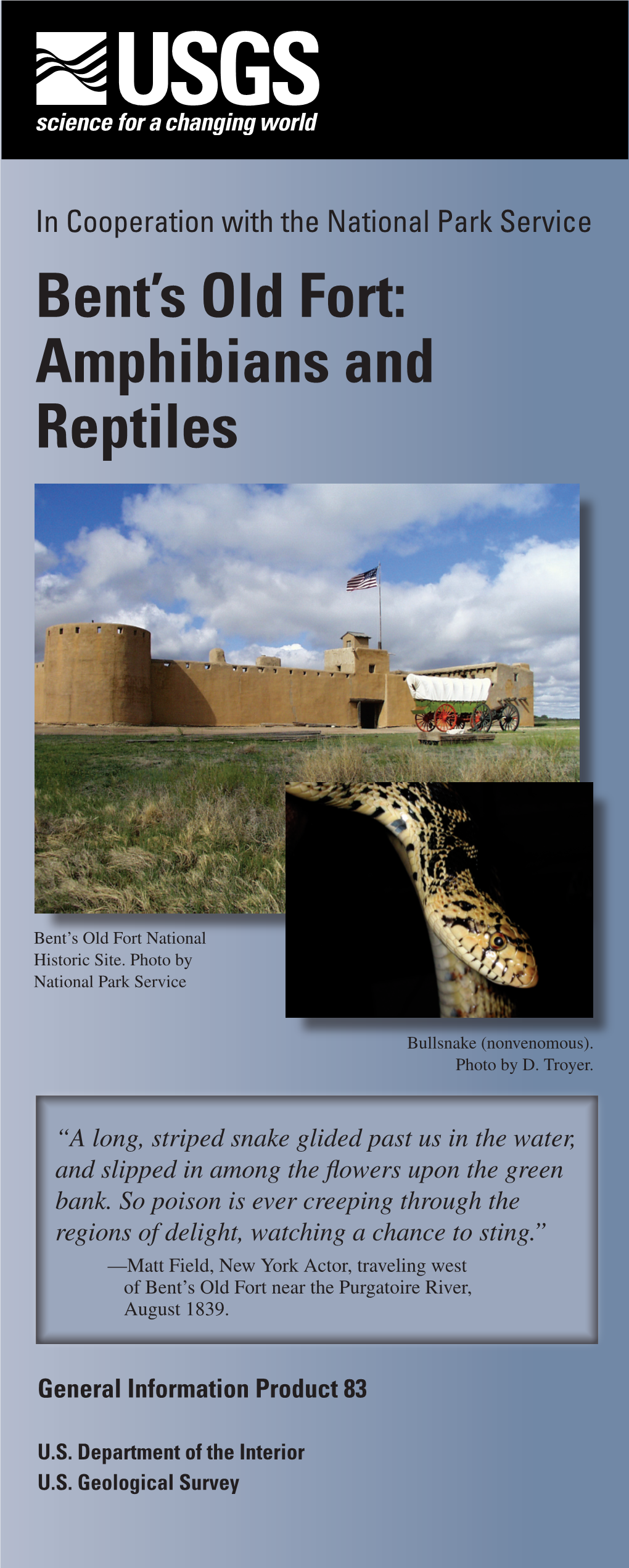 Bent's Old Fort: Amphibians and Reptiles