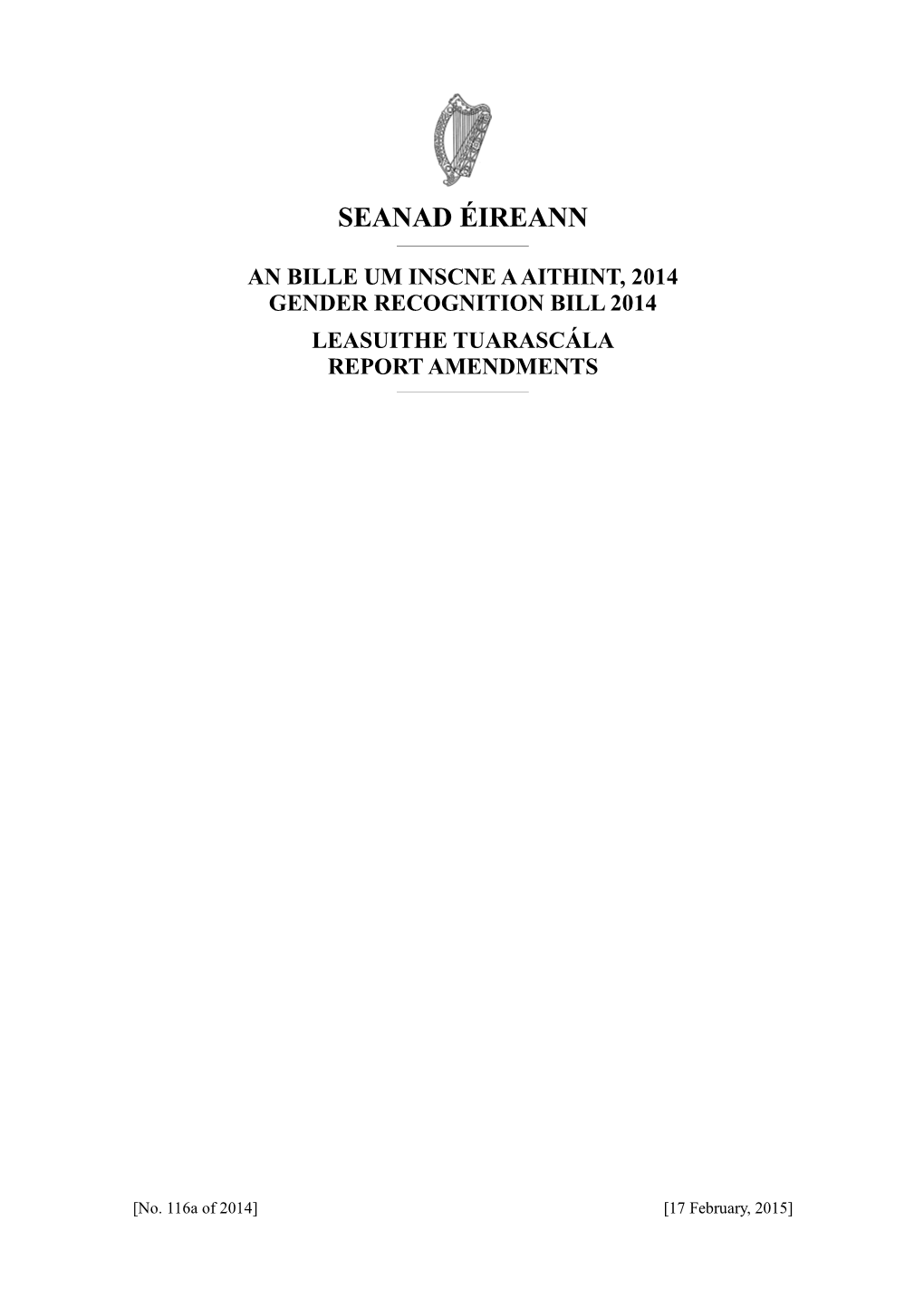 Seanad Éireann