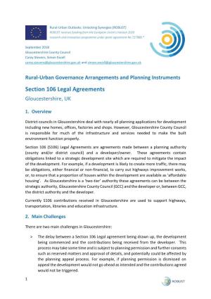 G-GLO2 Section 106 Legal Agreements.Pdf