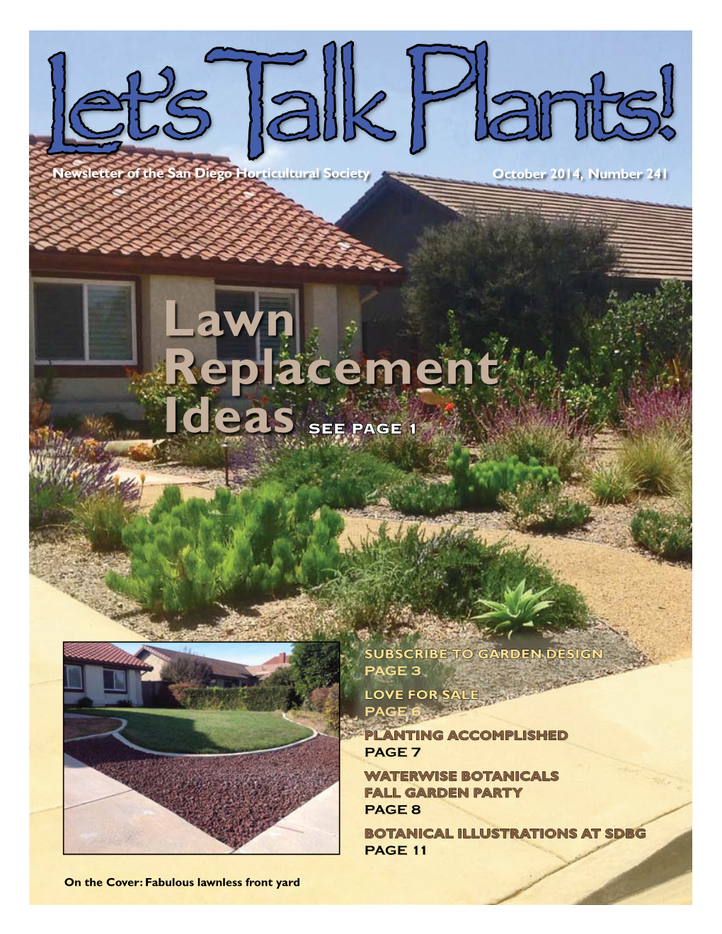 Lawn Replacement Ideas See Page 1