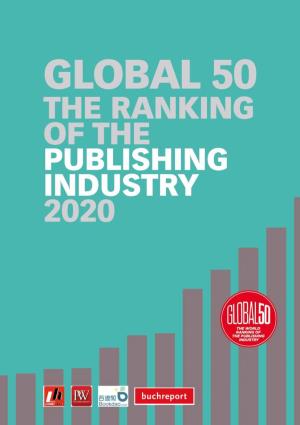 Global 50 the World Ranking of the Publishing Industry 2020