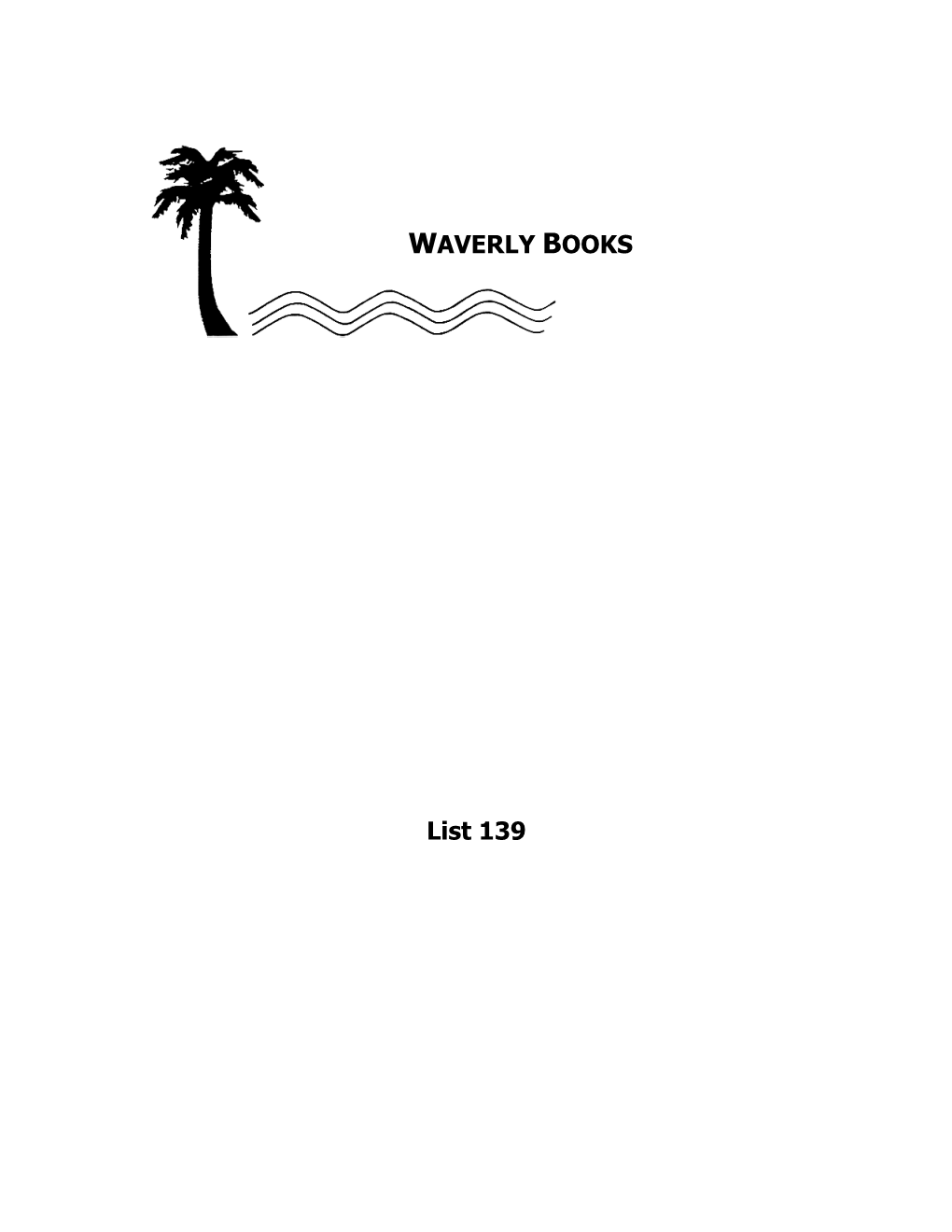 WAVERLY BOOKS List