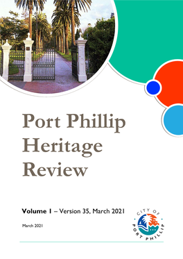Port Phillip Heritage Review