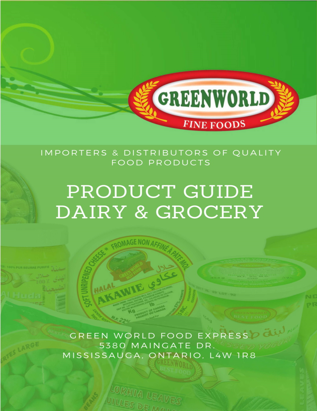 Product Guide Dairy & Grocery