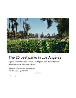 Best Parks in Los Angeles, from Griffith Park to Grand Park