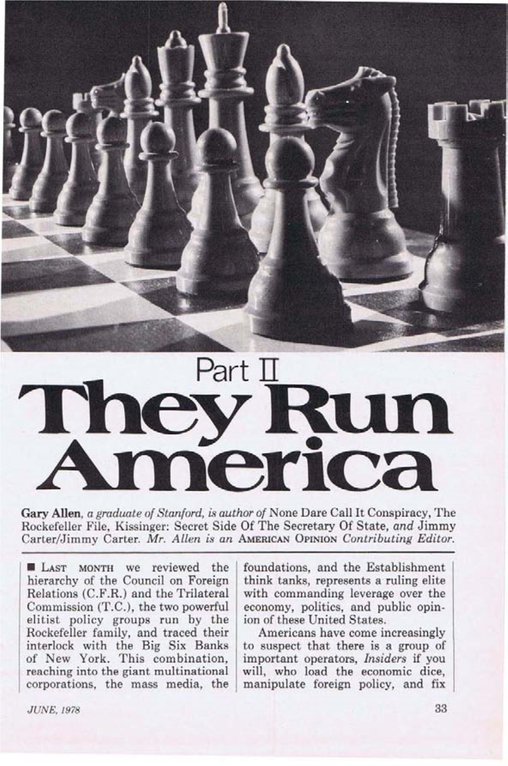 They Run America II