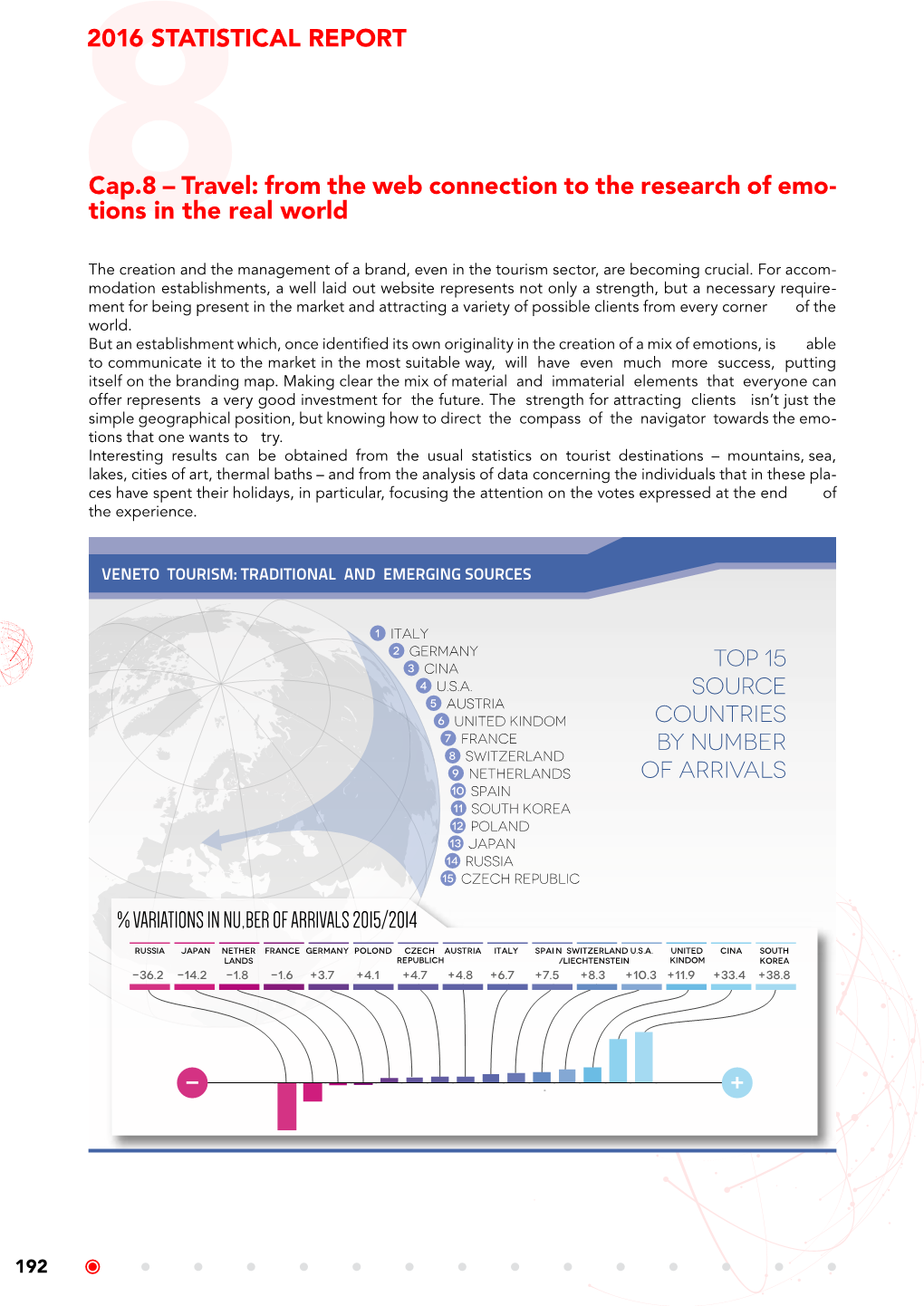 Travel: from the Web Connection to the Research of Emo- Tions in the Real World