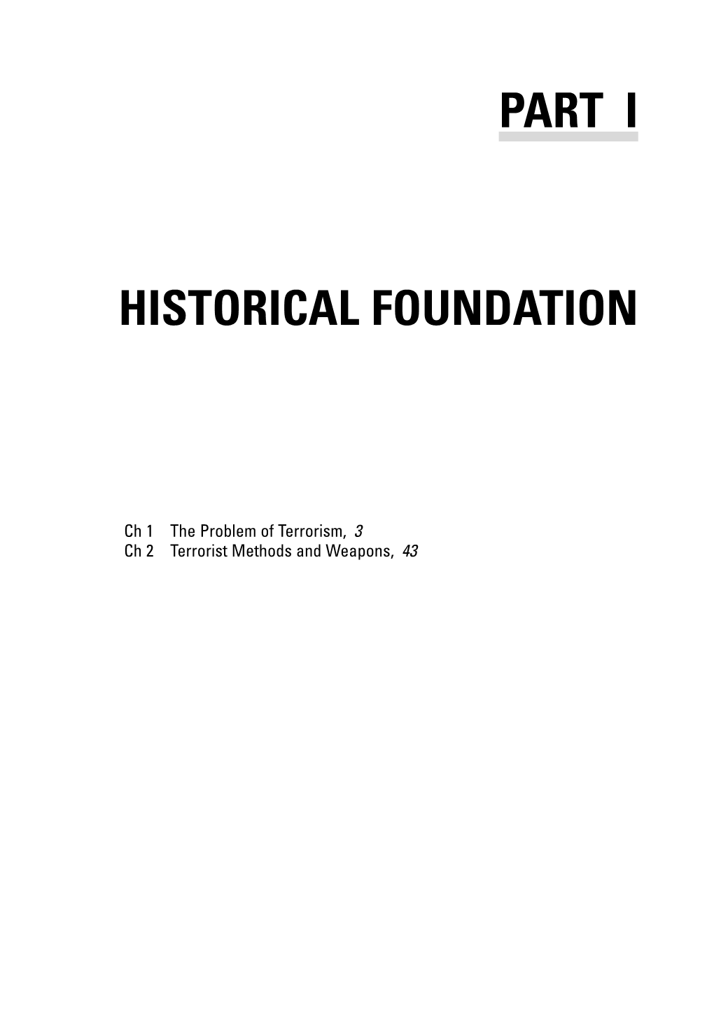 Part I Historical Foundation