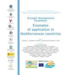 Examples of Drought Management in the Mediterranean