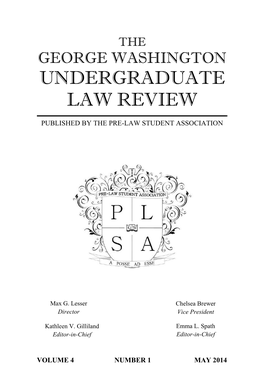 Undergraduate Law Review