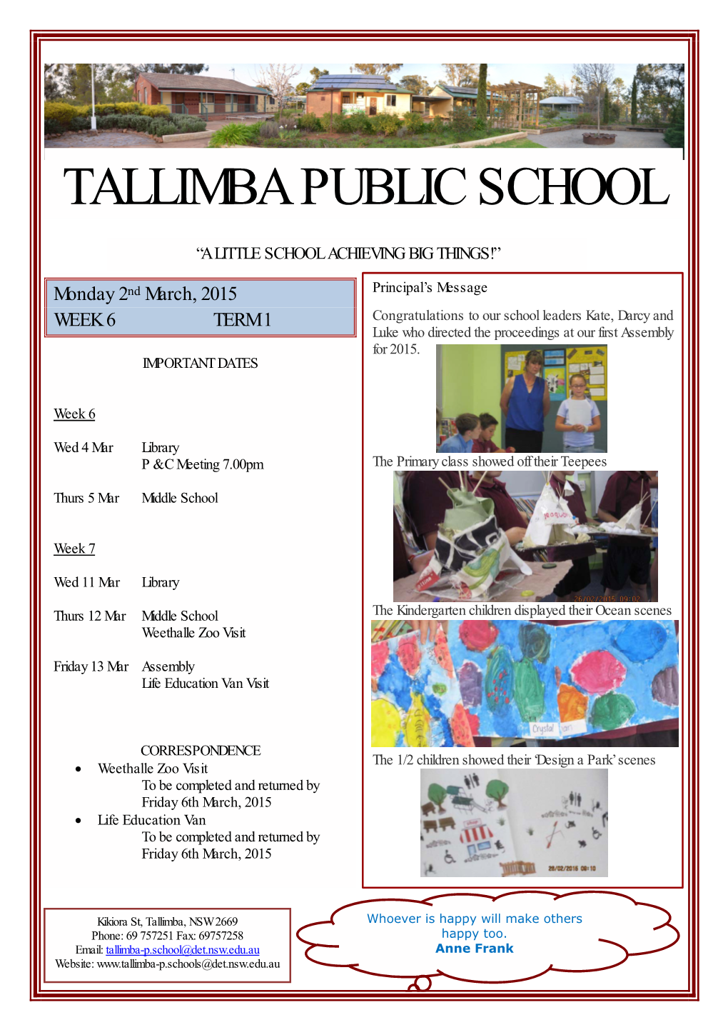 Tallimba Public School