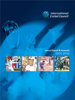 ICC Annual Report 2002-03