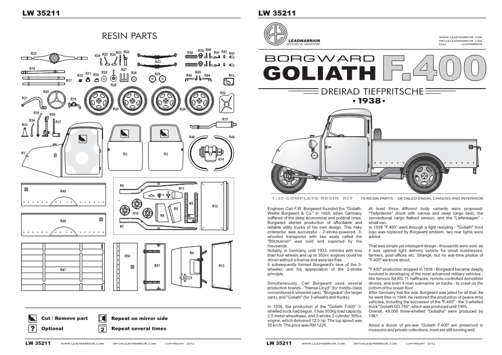 Goliath F.400 R17 R28