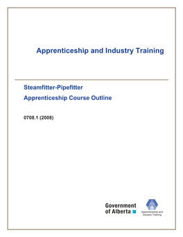 0074 Steamfitter-Pipefitter Course Outline