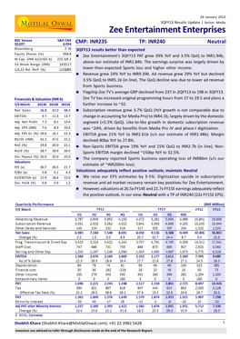 Zee Entertainment Enterprises