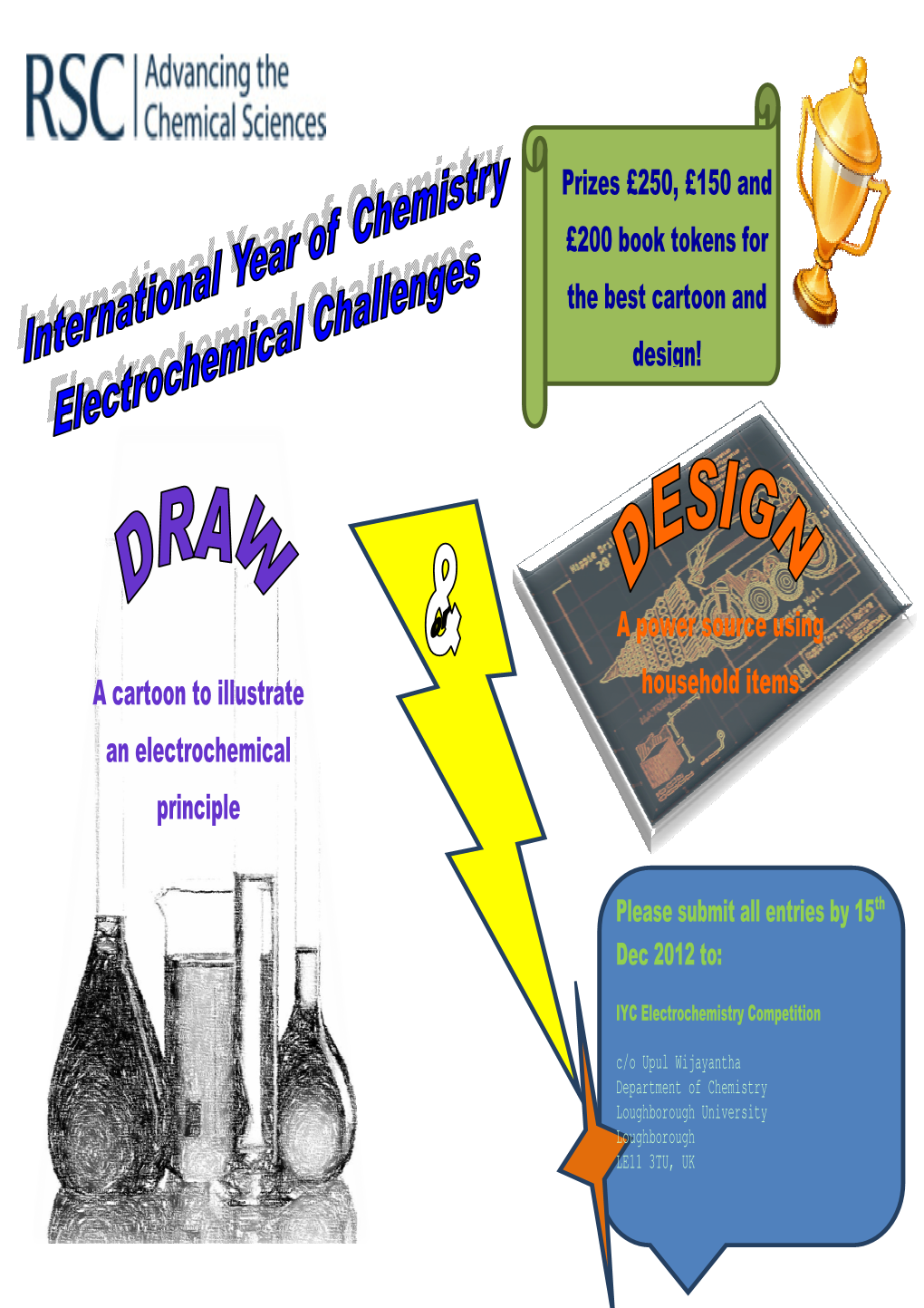A Cartoon to Illustrate an Electrochemical Principle a Power