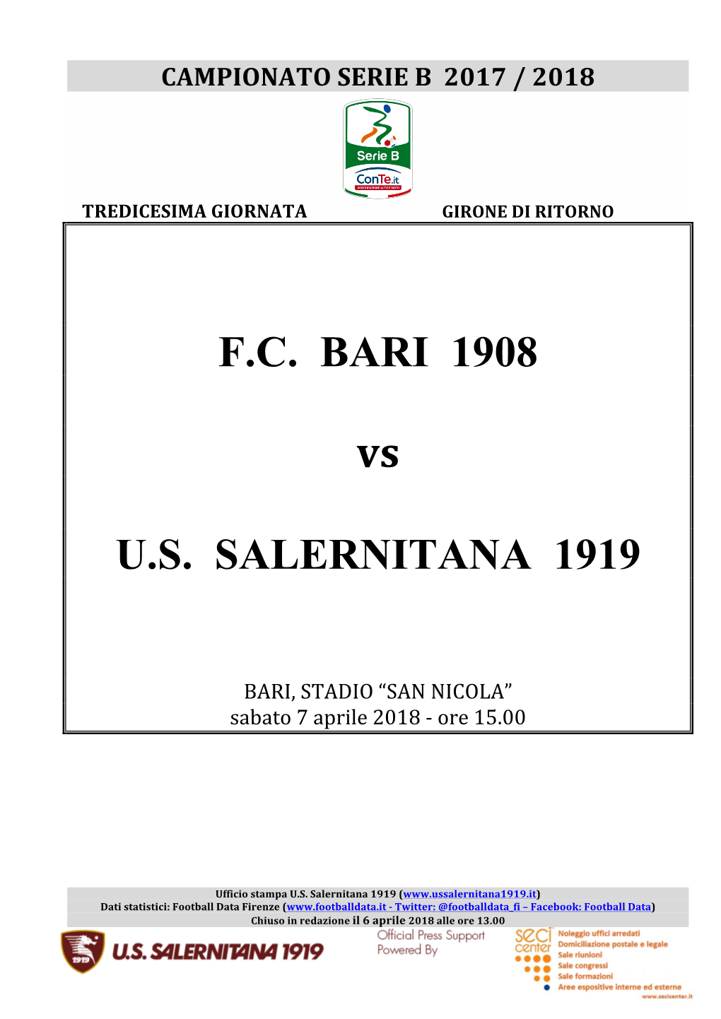 Bari-Salernitana