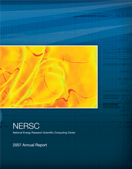 National Energy Research Scientific Computing Center 2007 Annual Report