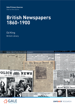 British Newspapers 1860-1900
