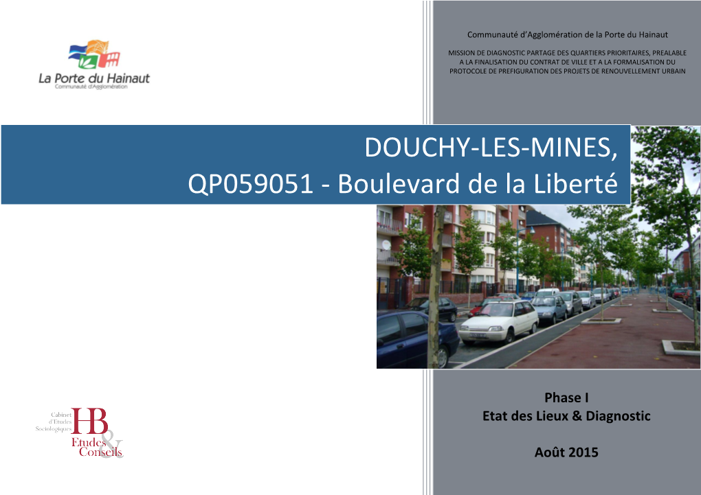 DOUCHY-LES-MINES, QP059051 - Boulevard De La Liberté