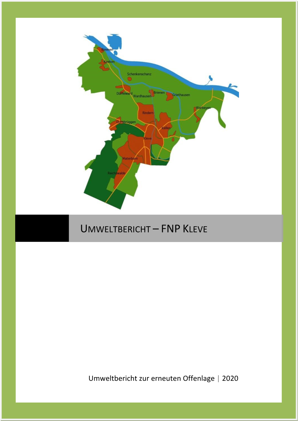 Umweltbericht FNP Kleve 2020