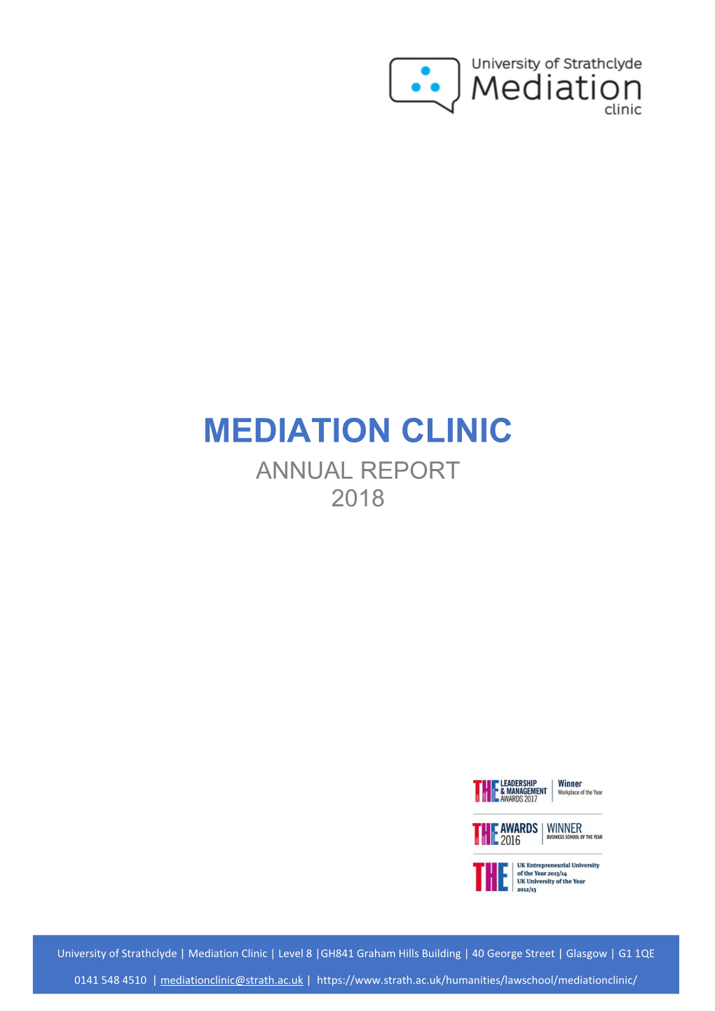 Mediation Clinic Annual Report 2018