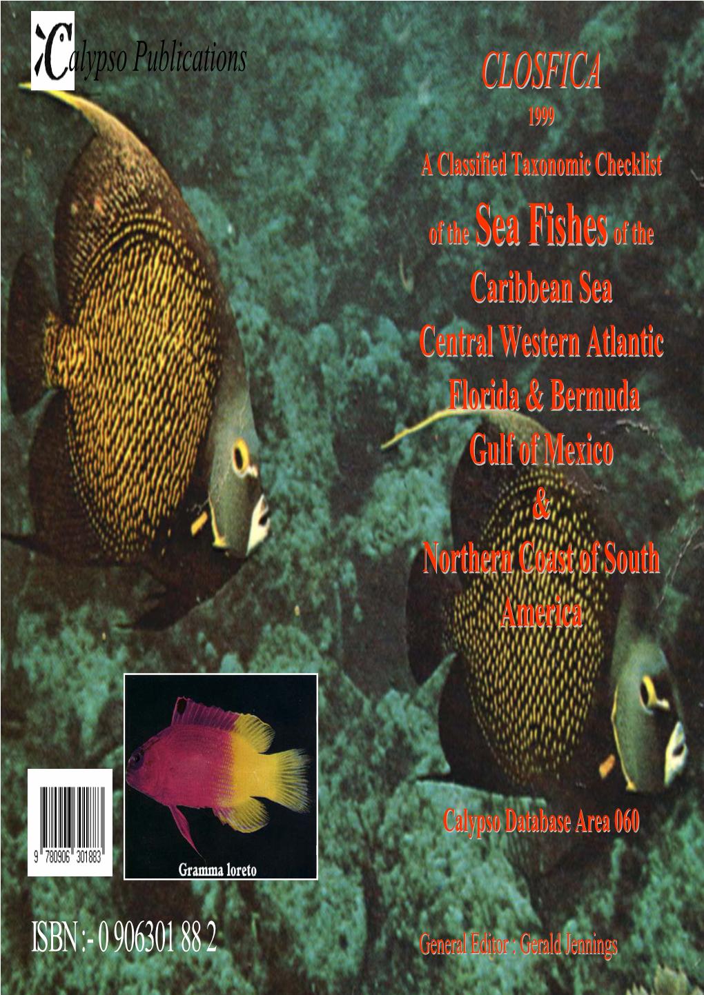 CLOSFICA 1999 Sea Fishes of the Western Central Atlantic. Carolinas