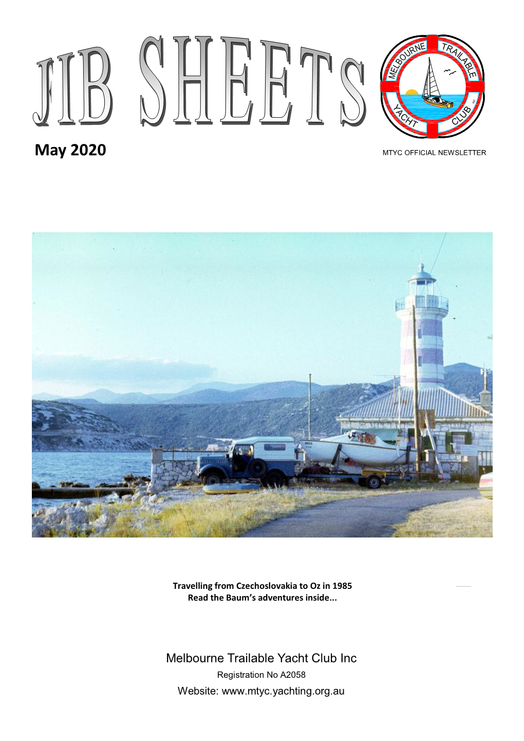 May 2020 MTYC OFFICIAL NEWSLETTER