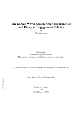 The Korean Wave’S Impact Koreanimpact Wave’Sthe Impact the That Pothesized