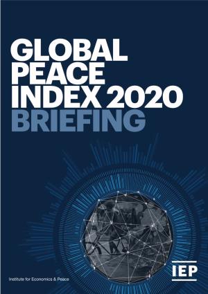 Global Peace Index 2020 Briefing