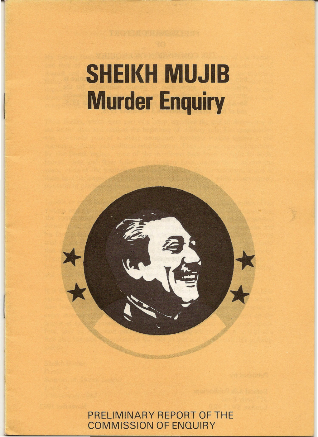 SHEIKH MUJIB Murder Enquiry