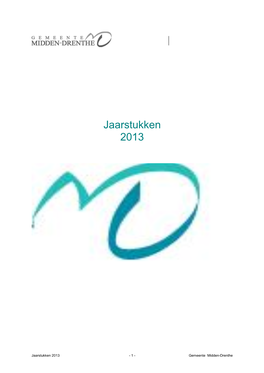 Jaarstukken 2013