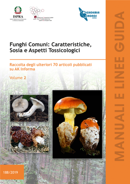 Funghi Comuni: Caratteristiche, Sosia E Aspetti Tossicologici