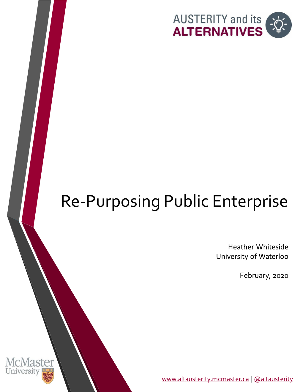 Re-Purposing Public Enterprise