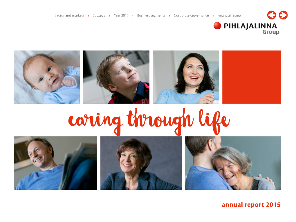 Pihlajalinna Annual Report 2015