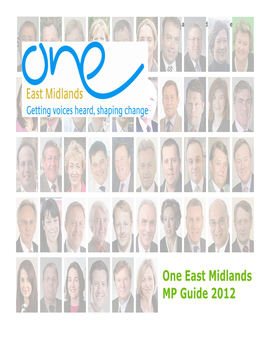 One East Midlands MP Guide 2012