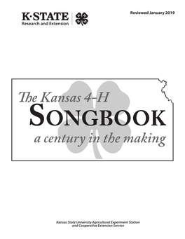 4H1040 Kansas 4-H Songbook
