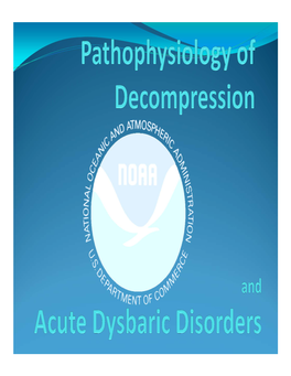 Pathophysiology of Decompression.Pdf
