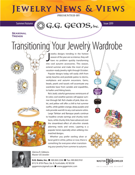 Transitioning Your Jewelry Wardrobe