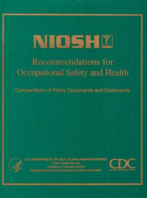 Recommendations for Occupational Safety and Health