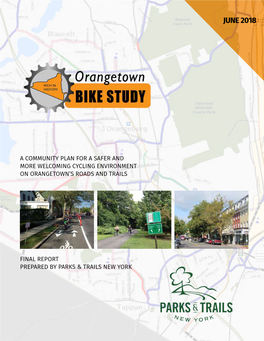 Orangetown Bike Study Final Report