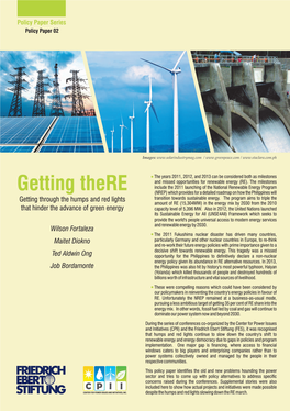 Financing Renewable Energy in the Philippines
