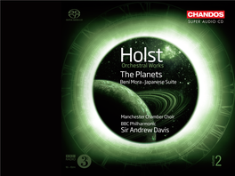 Holst Orchestral Works the Planets Beni Mora • Japanese Suite